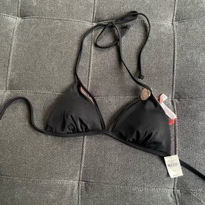 Black Reversible Bikini Top